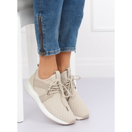 Beige HY2807 Beige sports shoes 1