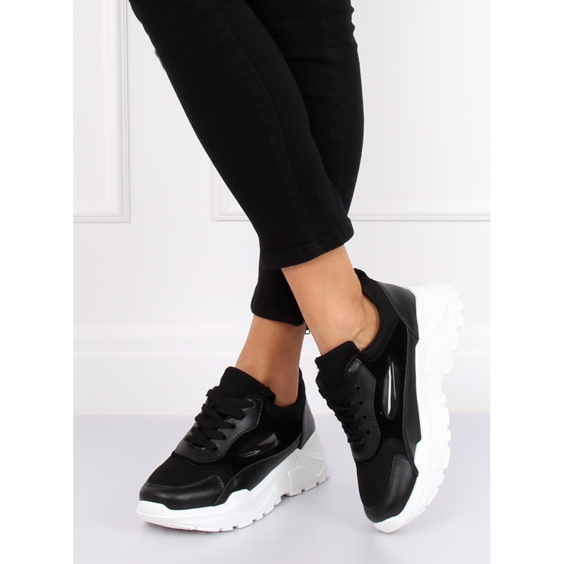 Black PP-37 Black sports shoes 1