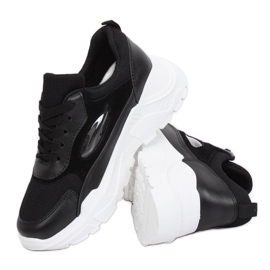 Black PP-37 Black sports shoes 2