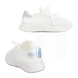 White PP-45 White sports shoes 1