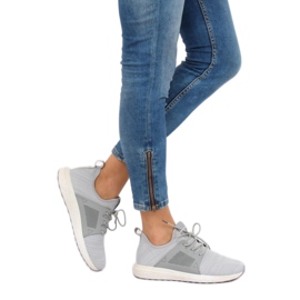 Gray HY2820 L.GRAY sports shoes grey 1
