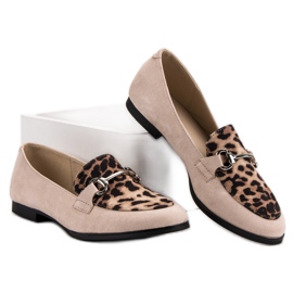 Spotted VICES loafers brown 1