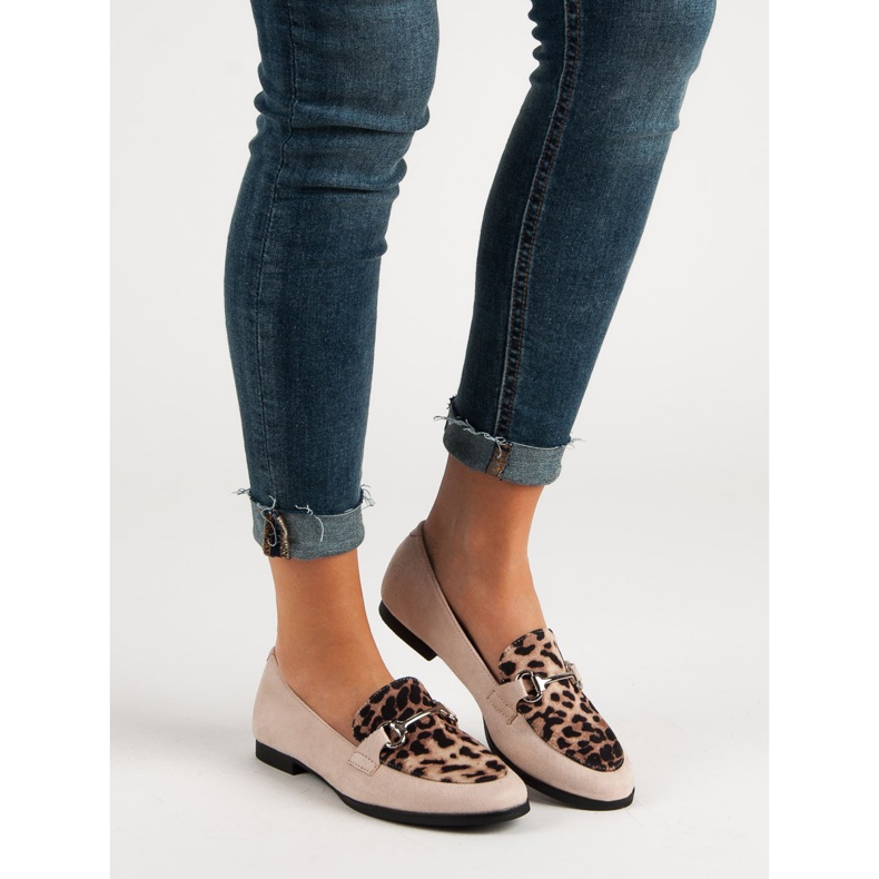 Spotted VICES loafers brown 2