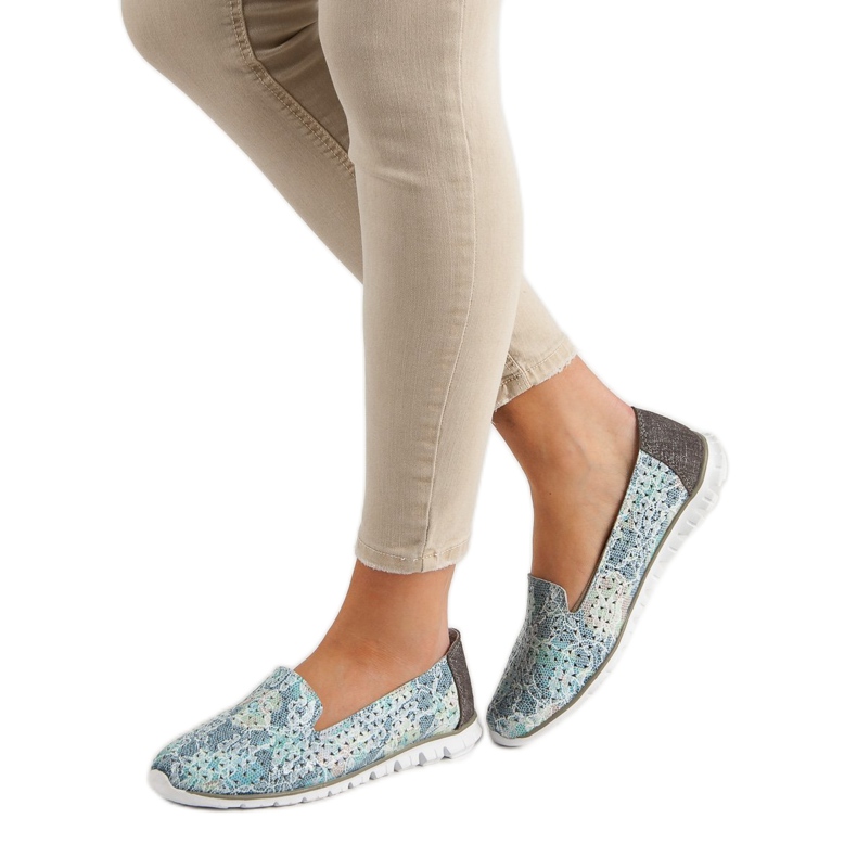 Filippo Fashionable Leather Lords grey 1