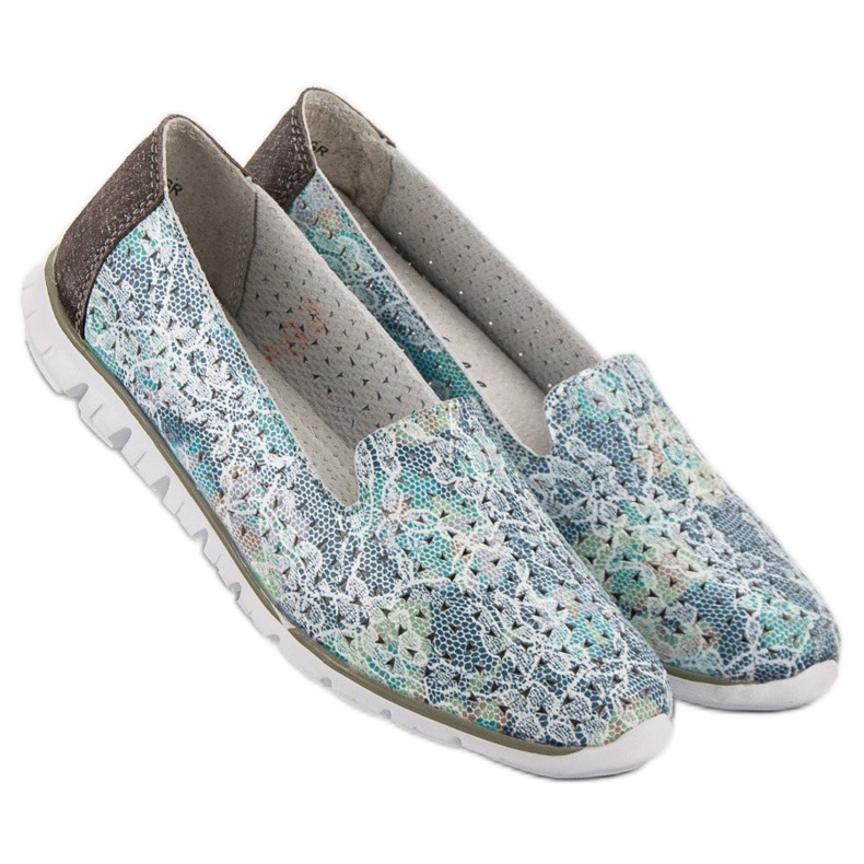 Filippo Fashionable Leather Lords grey 2