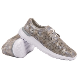 Filippo Leather Sports Shoes brown 1
