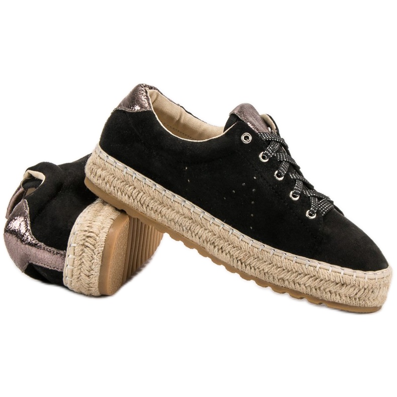 Seastar Tied Espadrilles black 1