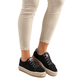 Seastar Tied Espadrilles black 2