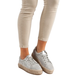 Seastar Tied Espadrilles grey 2
