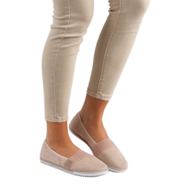 Lightweight VINCEZA Slipons pink 2