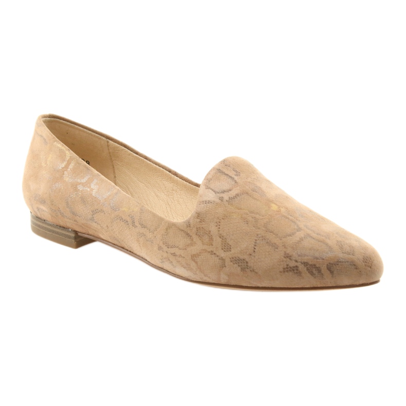 Lordsy ballerinas for women leather Caprice 24203 beige 1