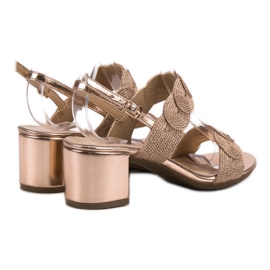 Filippo Elegant golden sandals 1 Filippo Elegant golden sandals 1