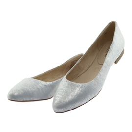 Ballerinas pumps for women Caprice 22104 silver blue grey 3 Ballerinas pumps for women Caprice 22104 silver blue grey 3