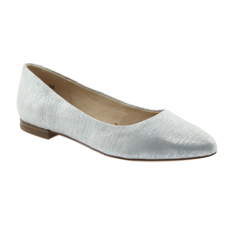 Ballerinas pumps for women Caprice 22104 silver blue grey 1 Ballerinas pumps for women Caprice 22104 silver blue grey 1