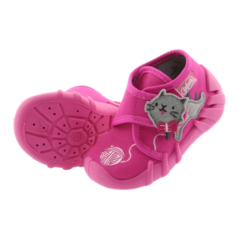 Befado children's shoes 523P013 pink grey 5
