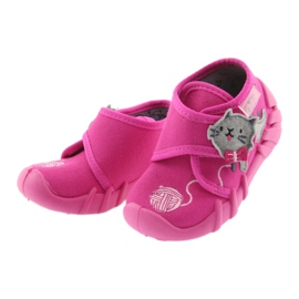Befado children's shoes 523P013 pink grey 3