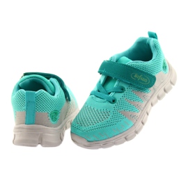 Befado children's shoes up to 23 cm 516X027 grey green 4 Befado children's shoes up to 23 cm 516X027 grey green 4