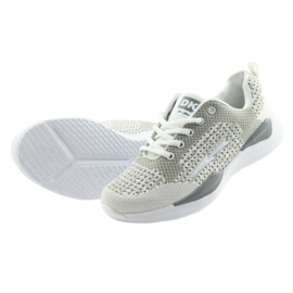 Women's sports white DK SA349 white-gray insole with memory foam 5