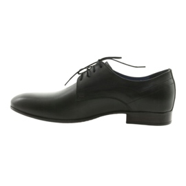 Nikopol Black leather shoes 1693 2