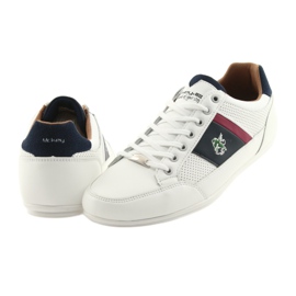 Mckey 901 white men's sport shoes red navy blue 4 Mckey 901 white men's sport shoes red navy blue 4