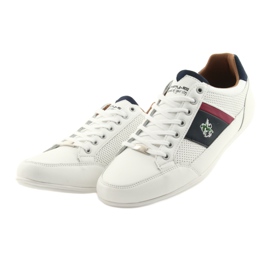 Mckey 901 white men's sport shoes red navy blue 3 Mckey 901 white men's sport shoes red navy blue 3