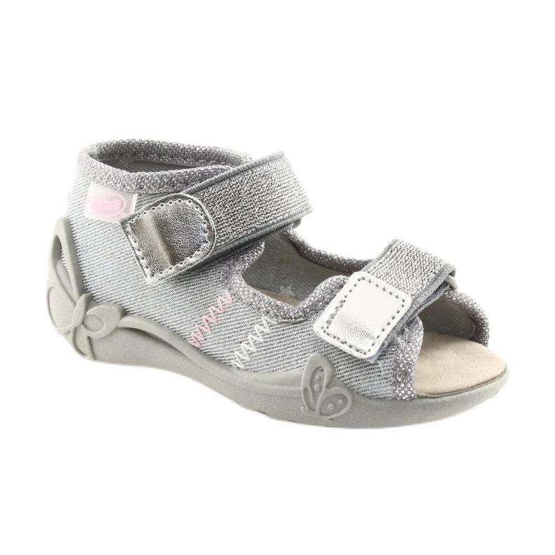 Befado yellow children's shoes 342P002 grey 1