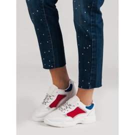 Comfortable Sports Shoes white multicolored 1