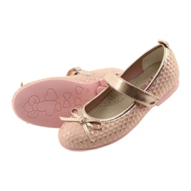 Ballerinas girls' bow American Club GC16 yellow pink 4