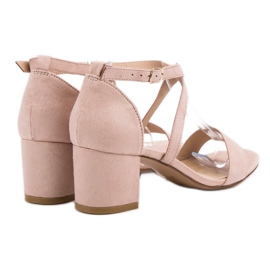 Seastar Suede Sandals On A Bar brown 2