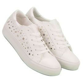J. Star Low Sneakers With Stars white 2 J. Star Low Sneakers With Stars white 2