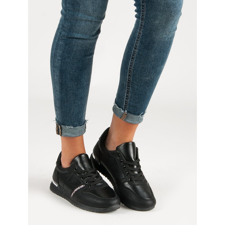 Jumex Black Sport Shoes 1