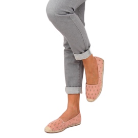 Espadrilles with pineapples pink 68-82 Pink 1