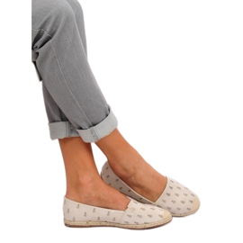 Espadrilles with pineapples beige 68-82 Beige 1