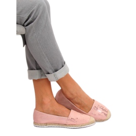 Espadrilles pink snake skin 68-64 Pink 1