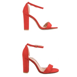 Seastar Sexy Sandals On A Bar red 2