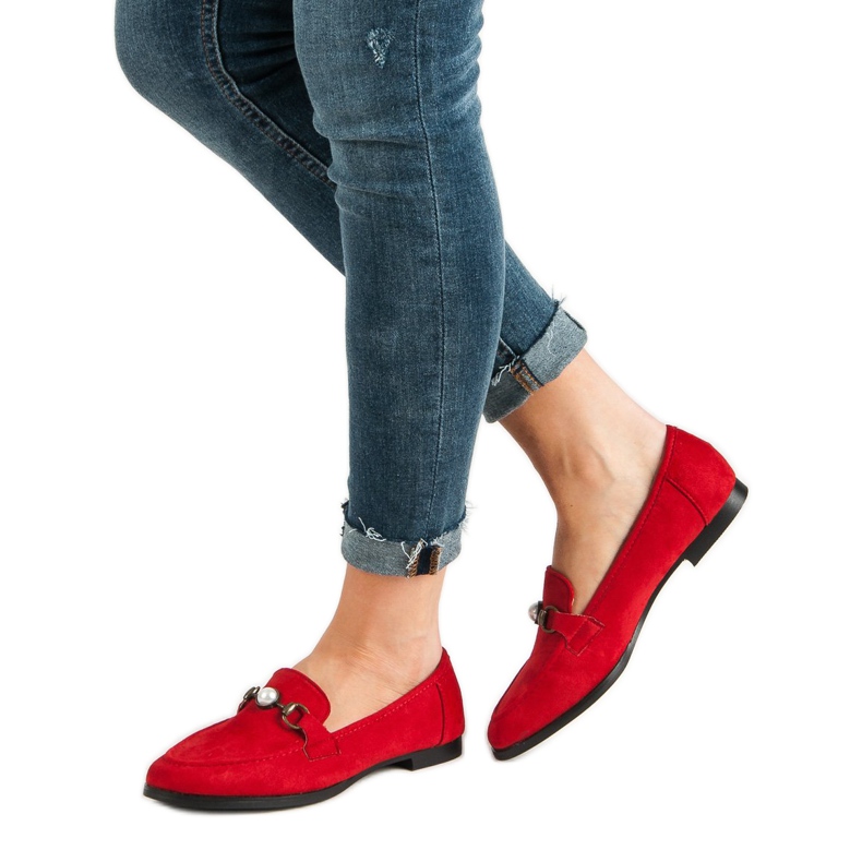 Red loafers 2