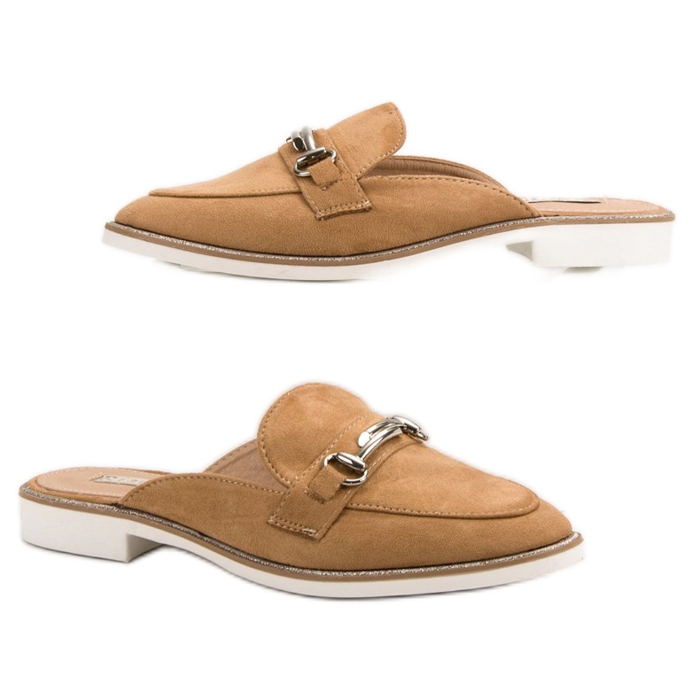 Elegant Women's Slippers brown 1