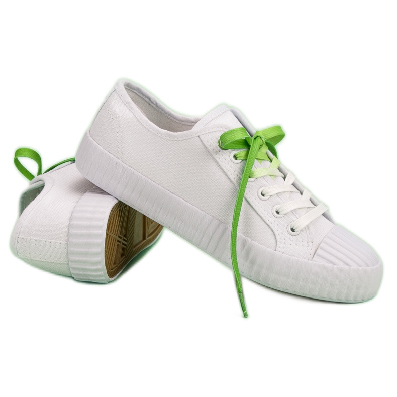 Yes Mile Fashionable White Sneakers 1