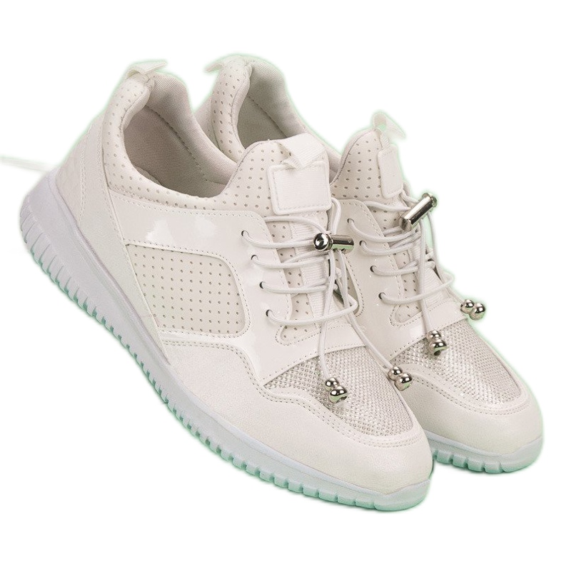Sport Shoes With A Drawstring white 1