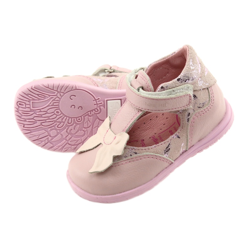 Ballerinas for girls with bow Ren But 1466 pink 5