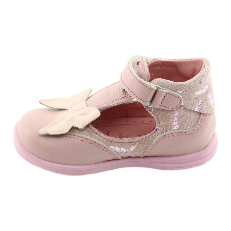 Ballerinas for girls with bow Ren But 1466 pink 2