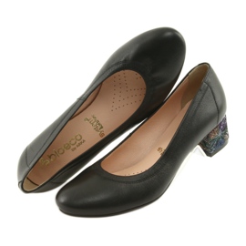 Arka Women's leather pumps black 5627 4 Arka Women's leather pumps black 5627 4