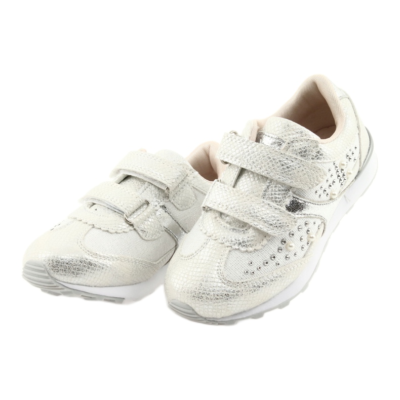 Sports girls American Club ES19 silver white grey 3