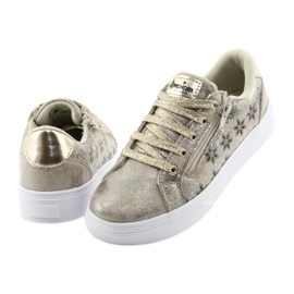 Sports girls' American Club ES13 gold slider black yellow 4 Sports girls' American Club ES13 gold slider black yellow 4