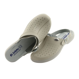Slippers with a belt Inblu AE04 beige 6