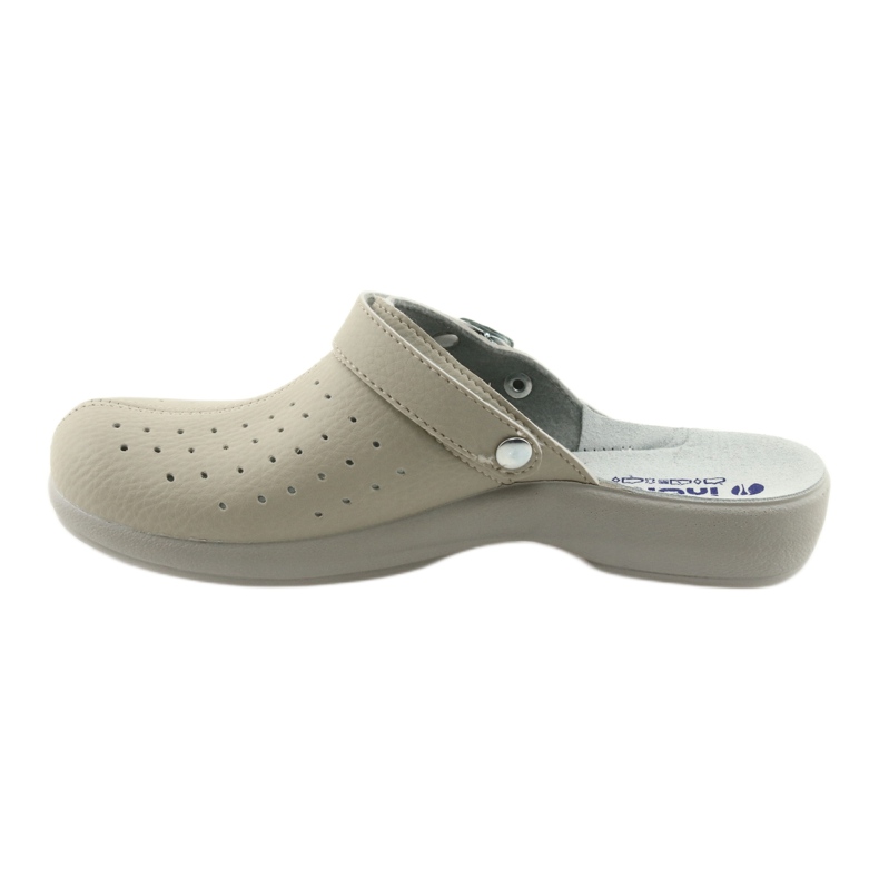 Slippers with a belt Inblu AE04 beige 2