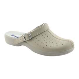Slippers with a belt Inblu AE04 beige 1