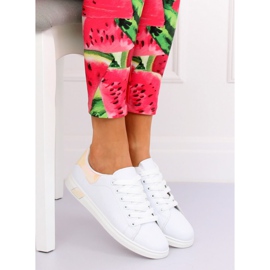 White Holographic Sneakers BL147NEW Champagne 2