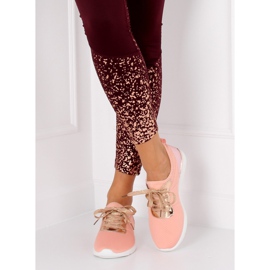 Pink T511 Champagne sports shoes 1
