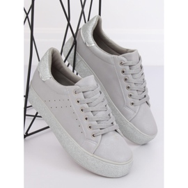 Gray Gray women's sneakers R249 grey 2